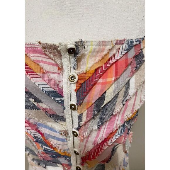 New Anthropologie x Pilcro Striped Ruffle Cami Size XL - Picture 7 of 9